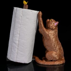 Chat dérouleur d'essuie tout